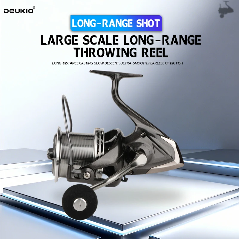 Fishing Boat Steering Wheel - รอกตกปลา DEUKIO รุ่น Spinning Fishing Reel