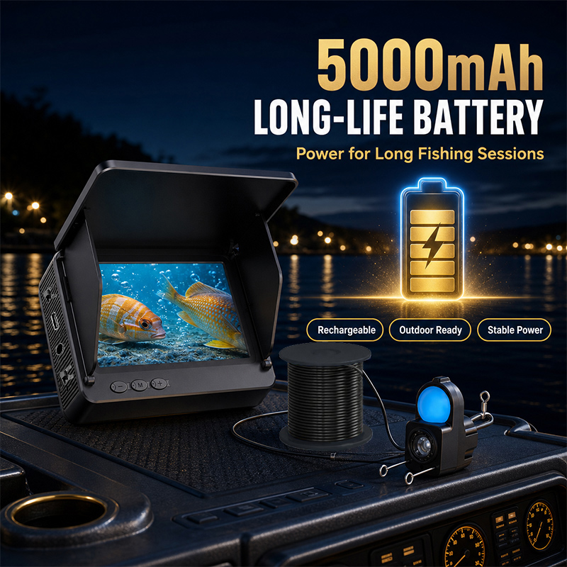 กล้องตรวจจับปลาใต้น้ำ 1080P HD - Fishing Boat Depth Finder บทวิจารณ์และราคา